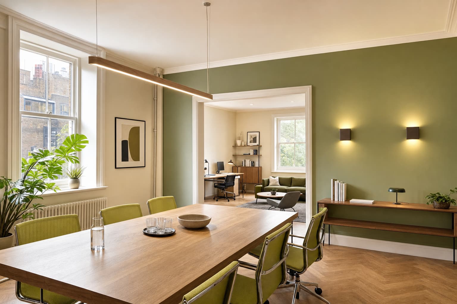 Illustrative commercial decorating in london