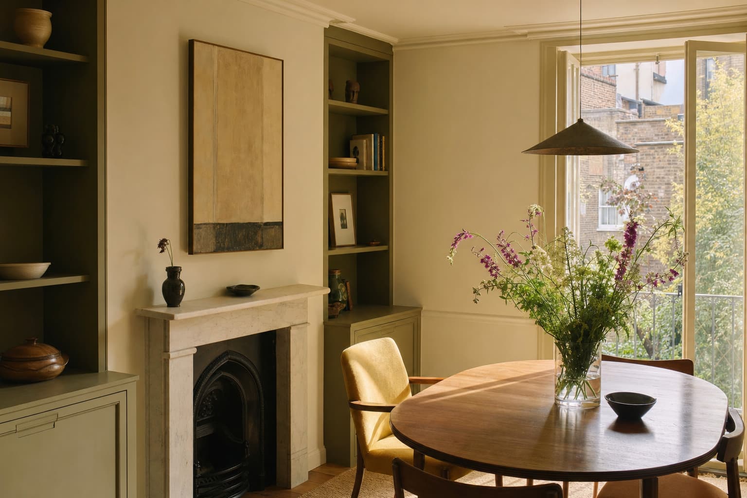 Illustrative interior painting in london